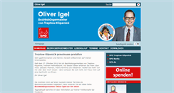 Desktop Screenshot of oliver-igel.de